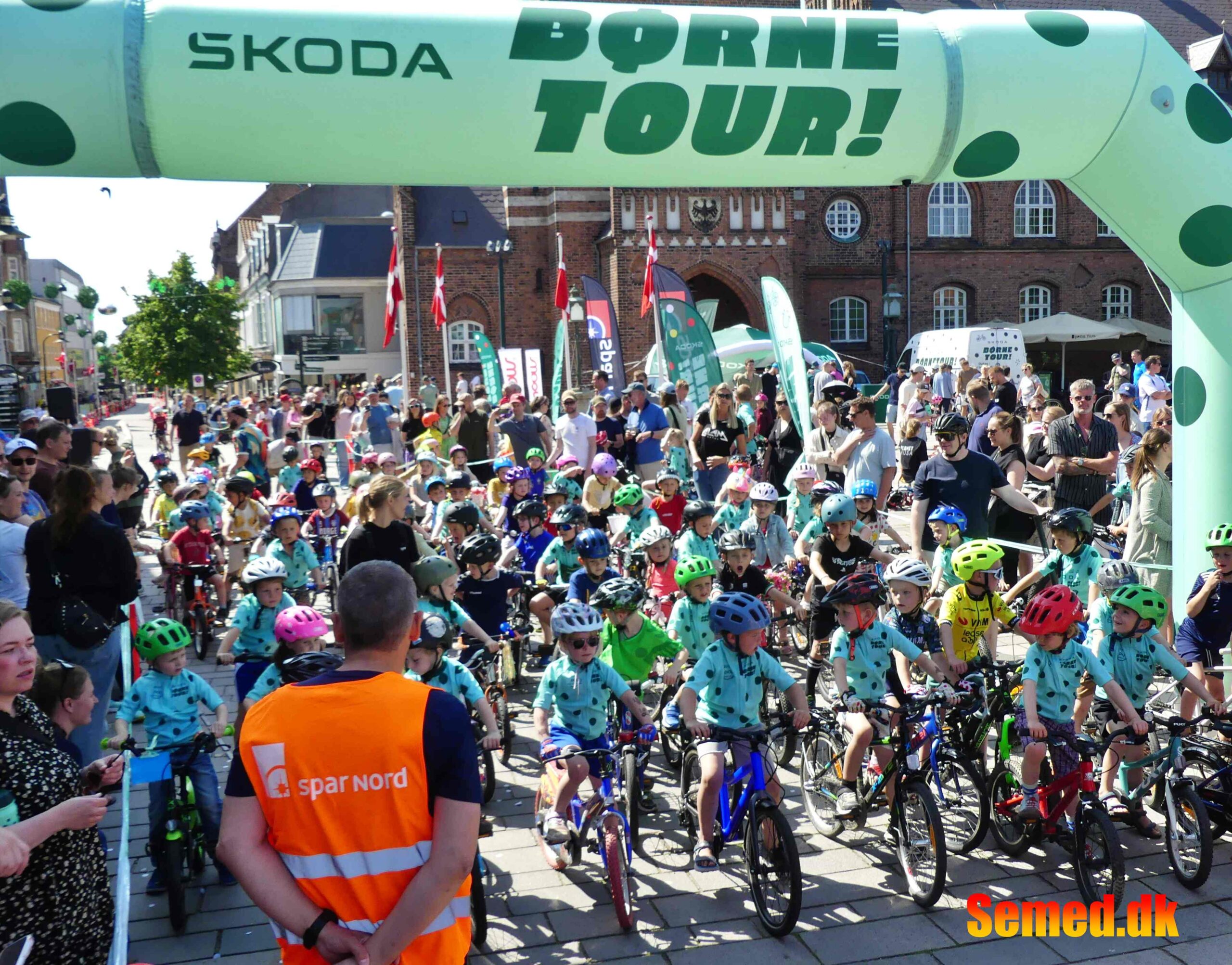 Cykelfest i Roskilde: Škoda BørneTour ruller ind med medaljer, fart og masser af smil!